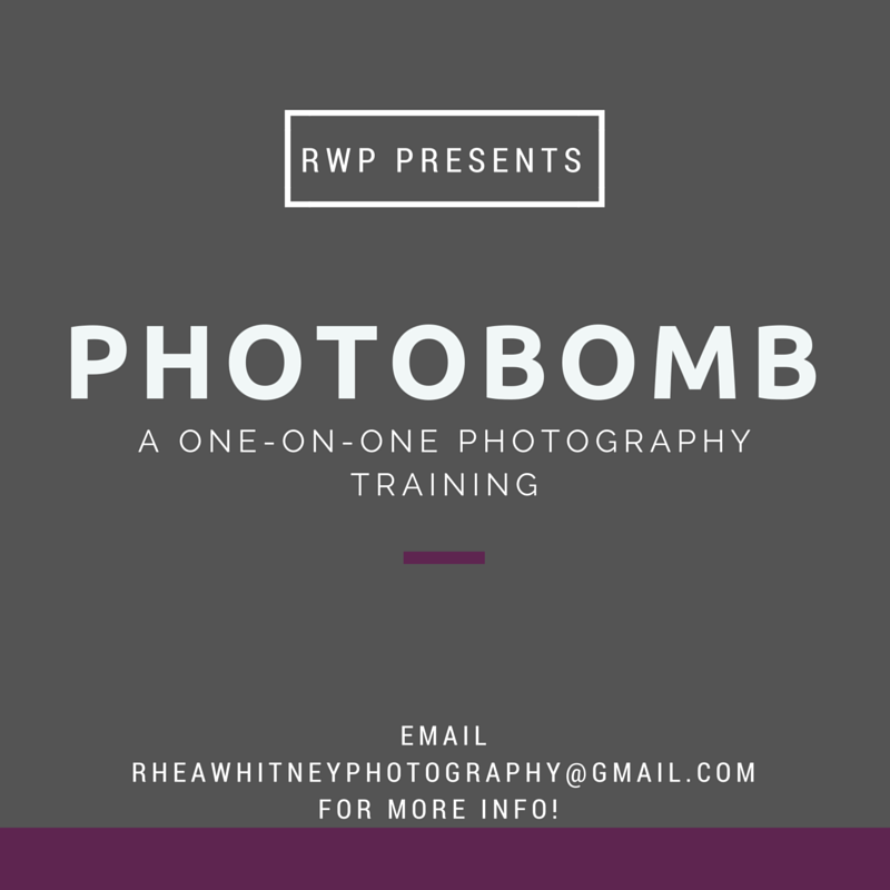 One-on-one Photography Training