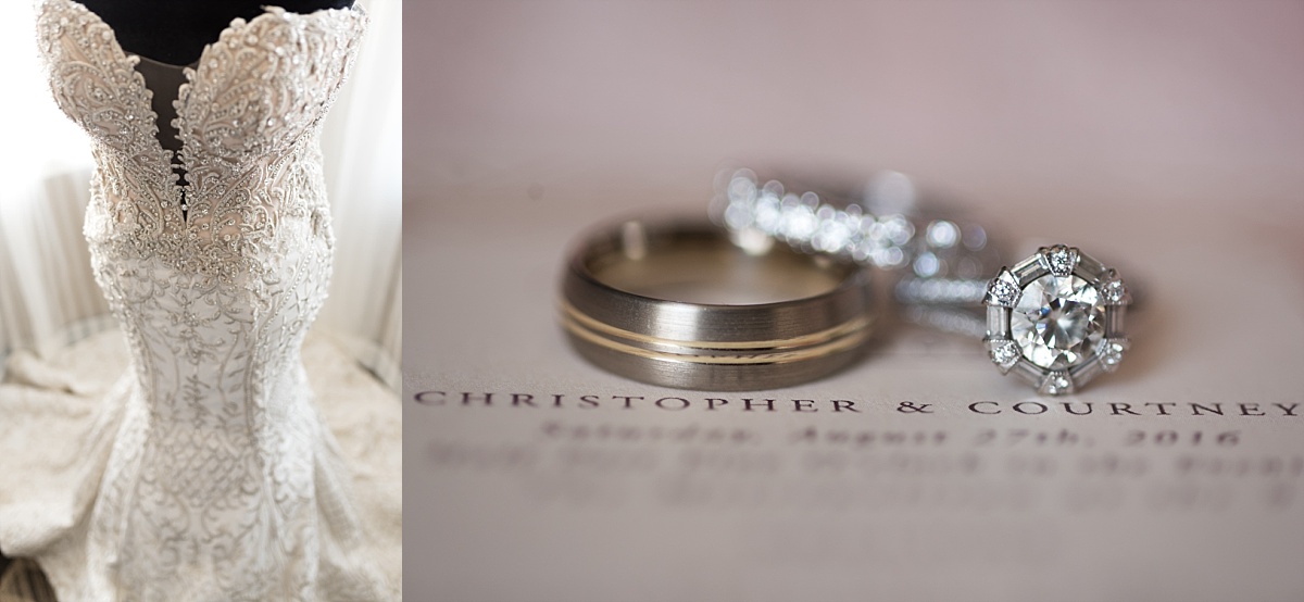 Courtney and Chris Wedding Rings