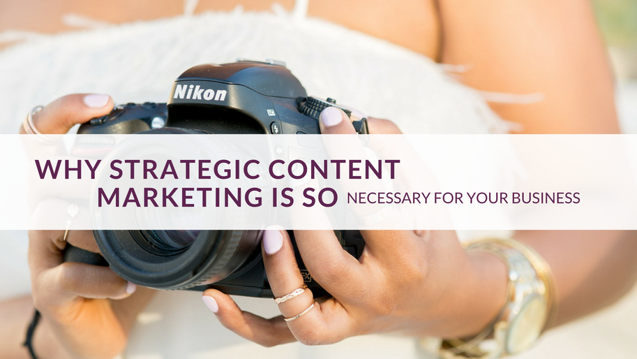 why strategic content marketing is so necessary for your business