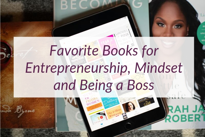 Favorite Books for Entrepreneurship, Mindset and Being a Boss for Photographers